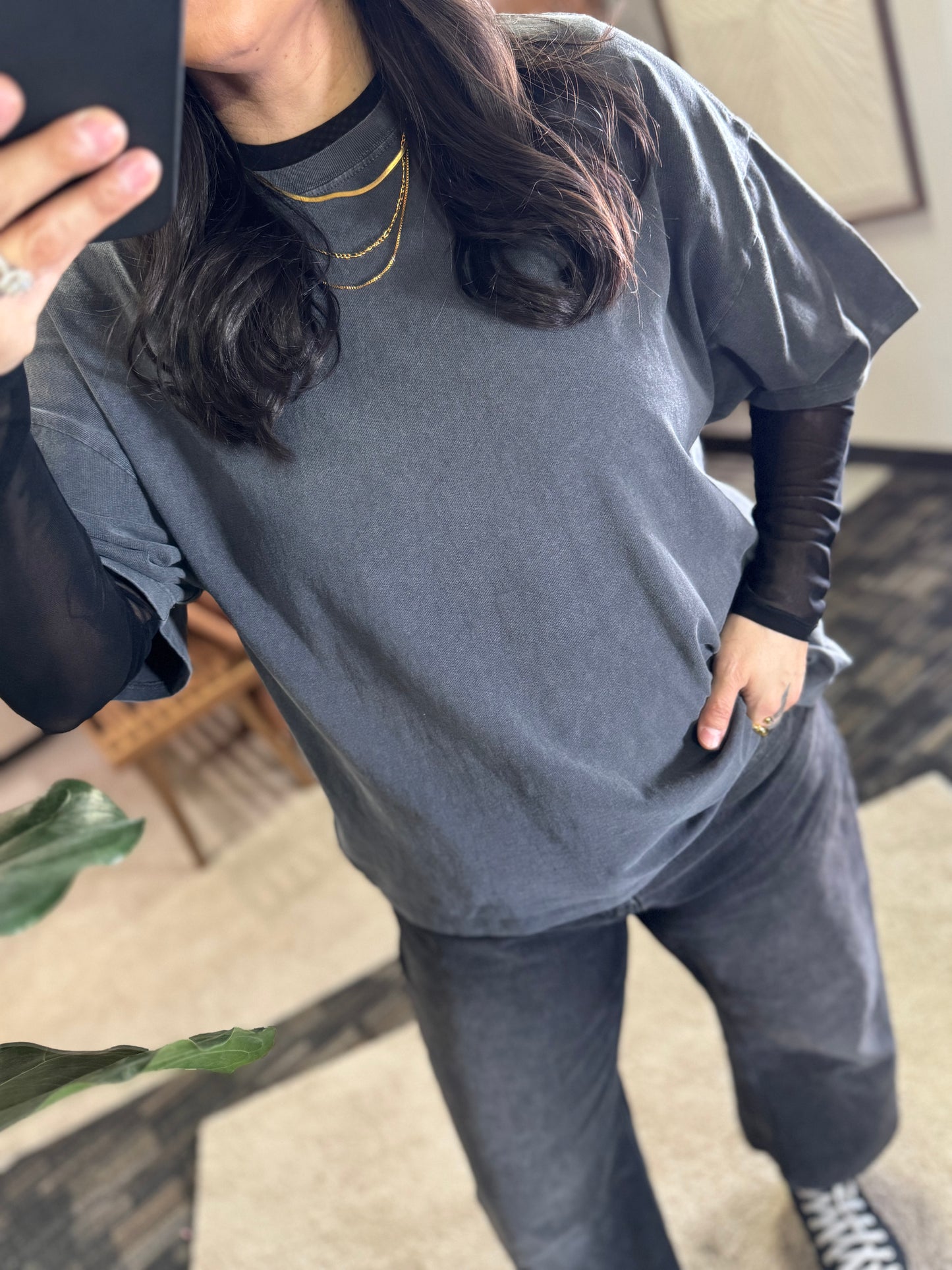 HYFVE - Oversized Mineral Wash T-Shirt