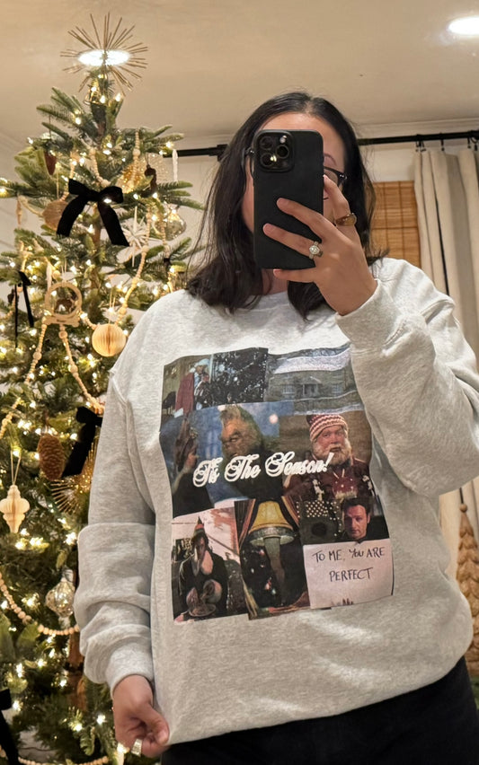 Tis the season movie 🎥 crewneck