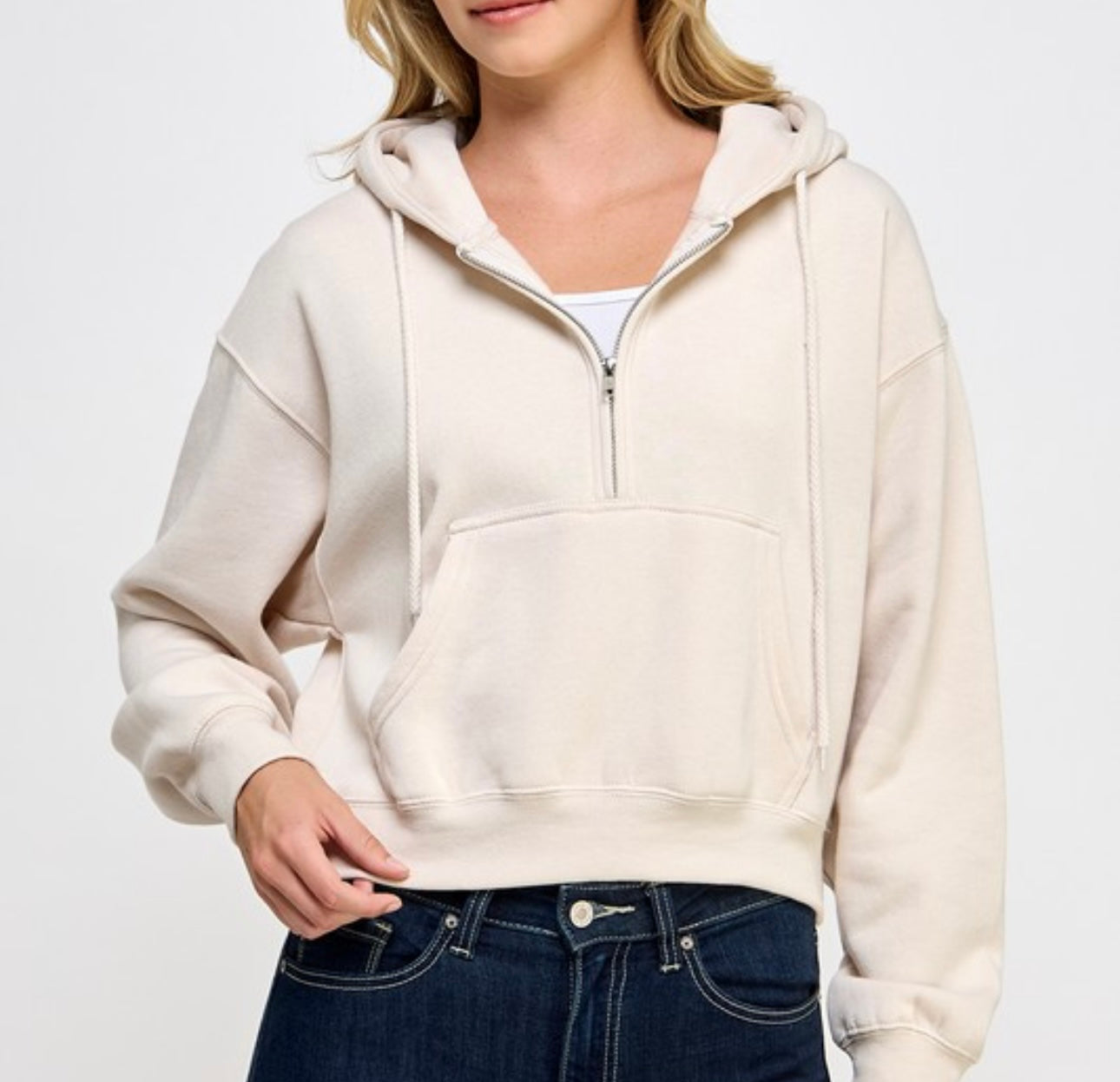 Reflex pullover half zip sweatshirt