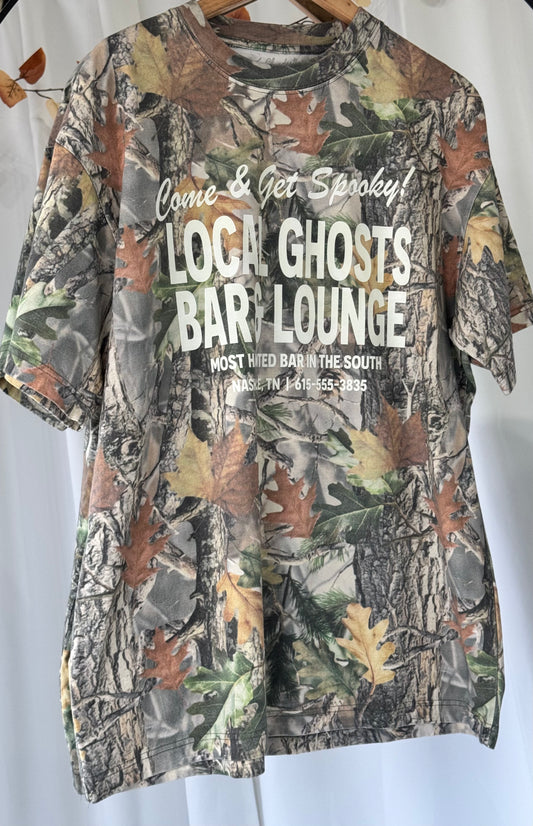 The Clandestine Underground - Local Ghosts Bar & Lounge, Spooky Oversized TShirt
