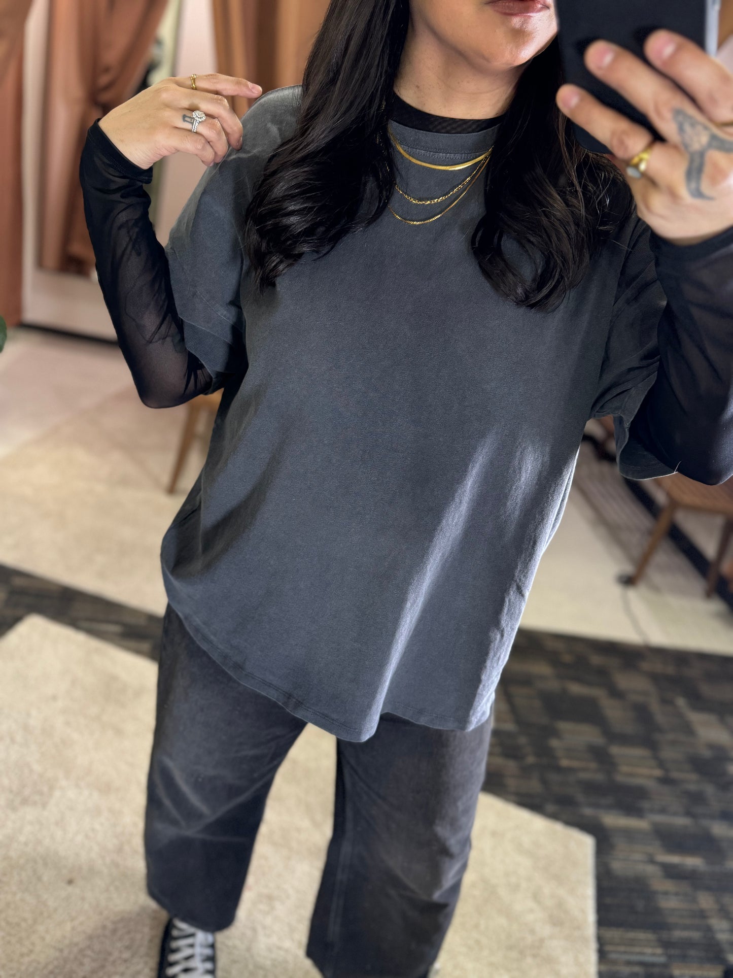 HYFVE - Oversized Mineral Wash T-Shirt