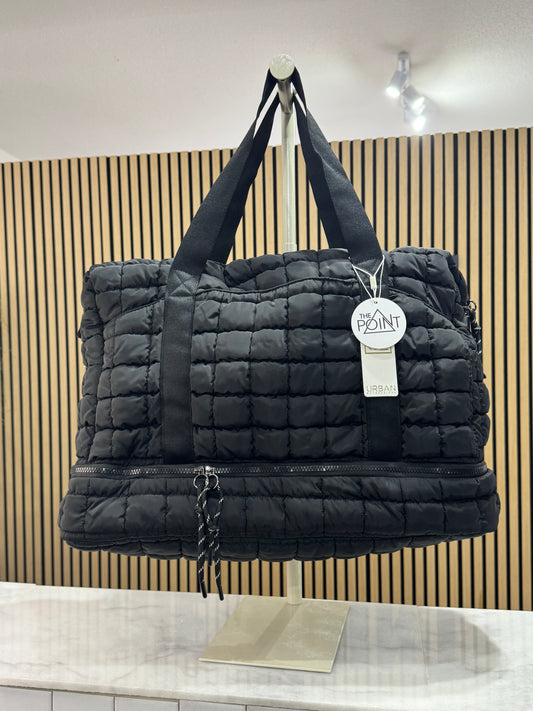 Urban Expressions - Globetrotter Quilted Nylon Puffer Travel Weekender