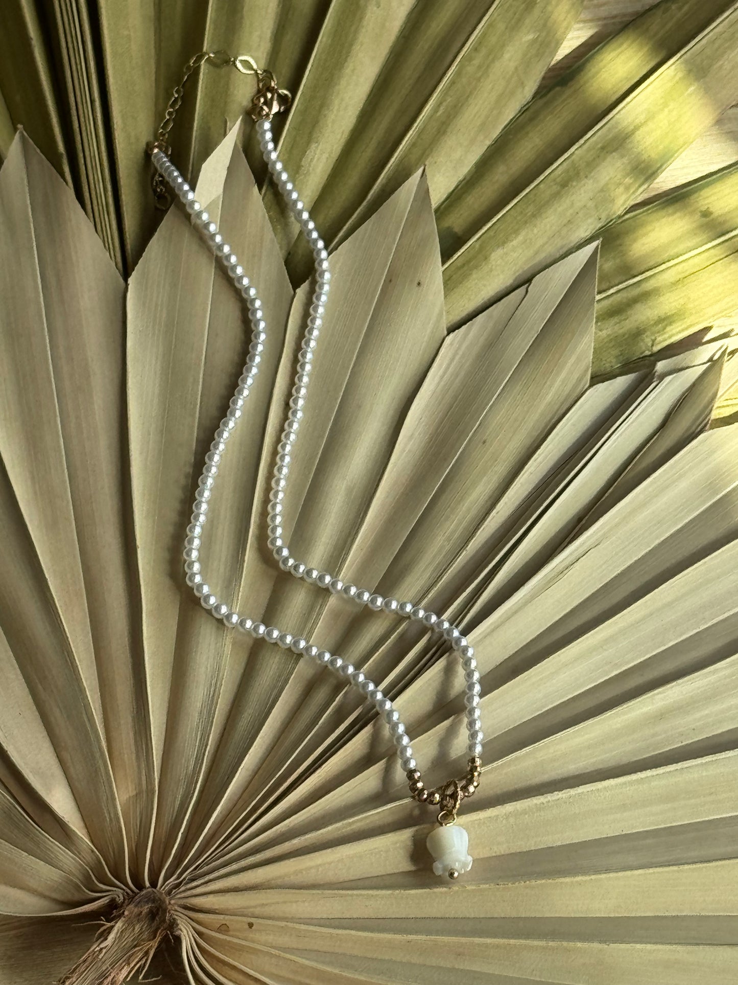 frenzy beaded necklace