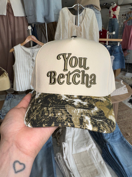 'Sota Style Club - You Betcha Hat - Camo & Cream
