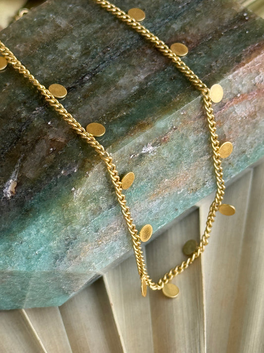 Sessori confetti style chain necklace
