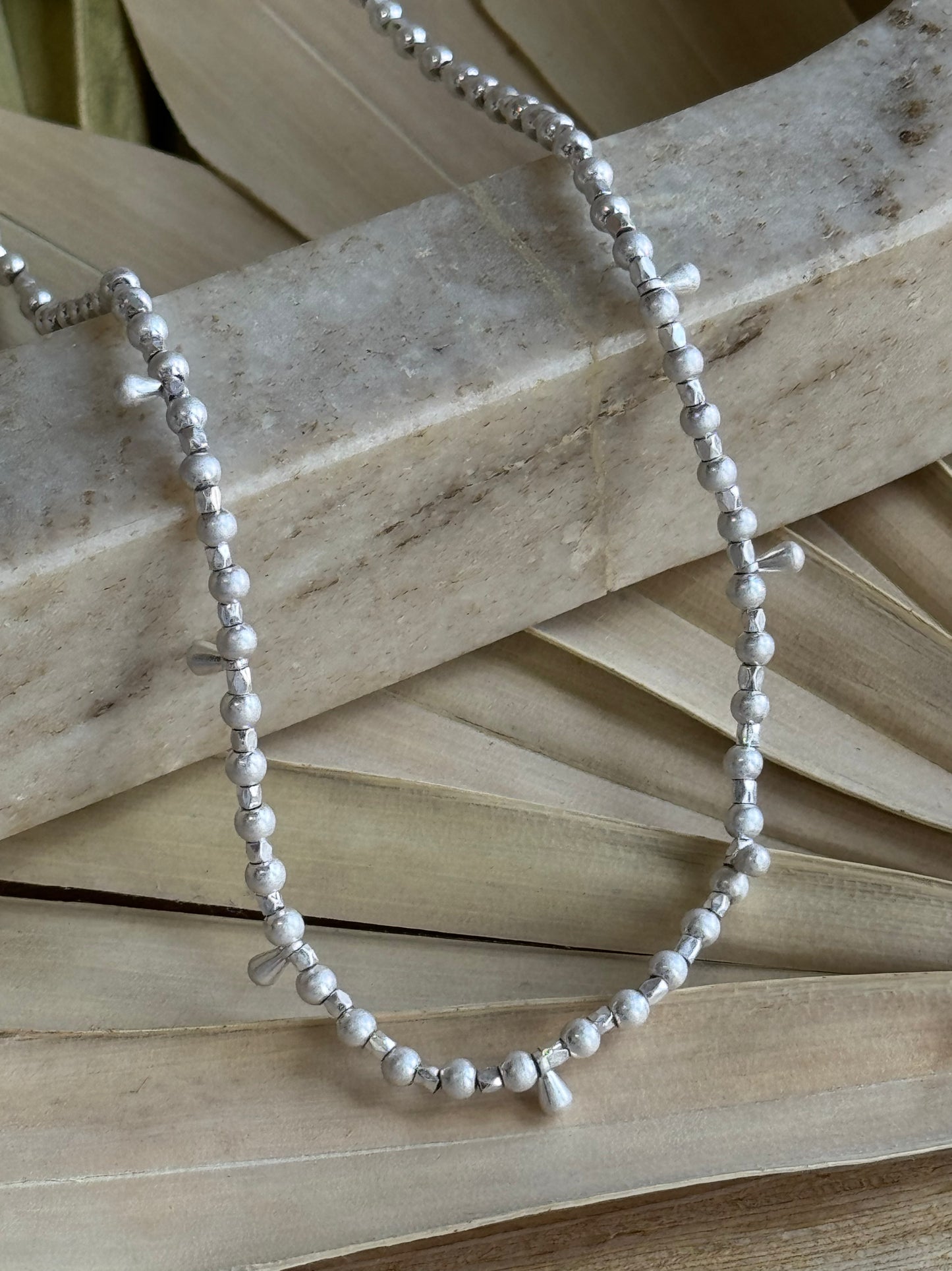 Scout Curated Wears - Metal Wrap - Classic/Teardrop/Silver necklace bracelet