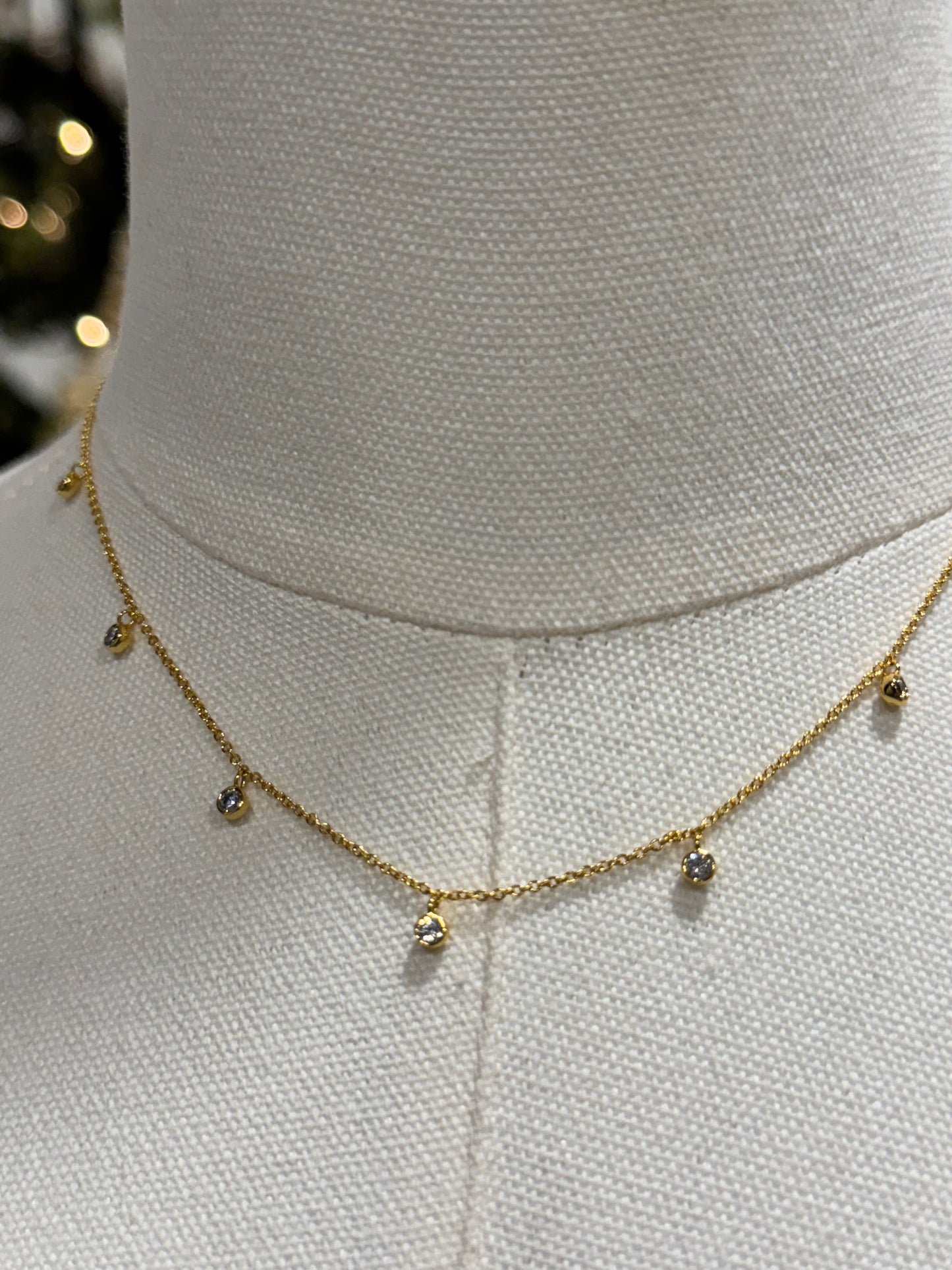 The perfect amount of sparkle necklace