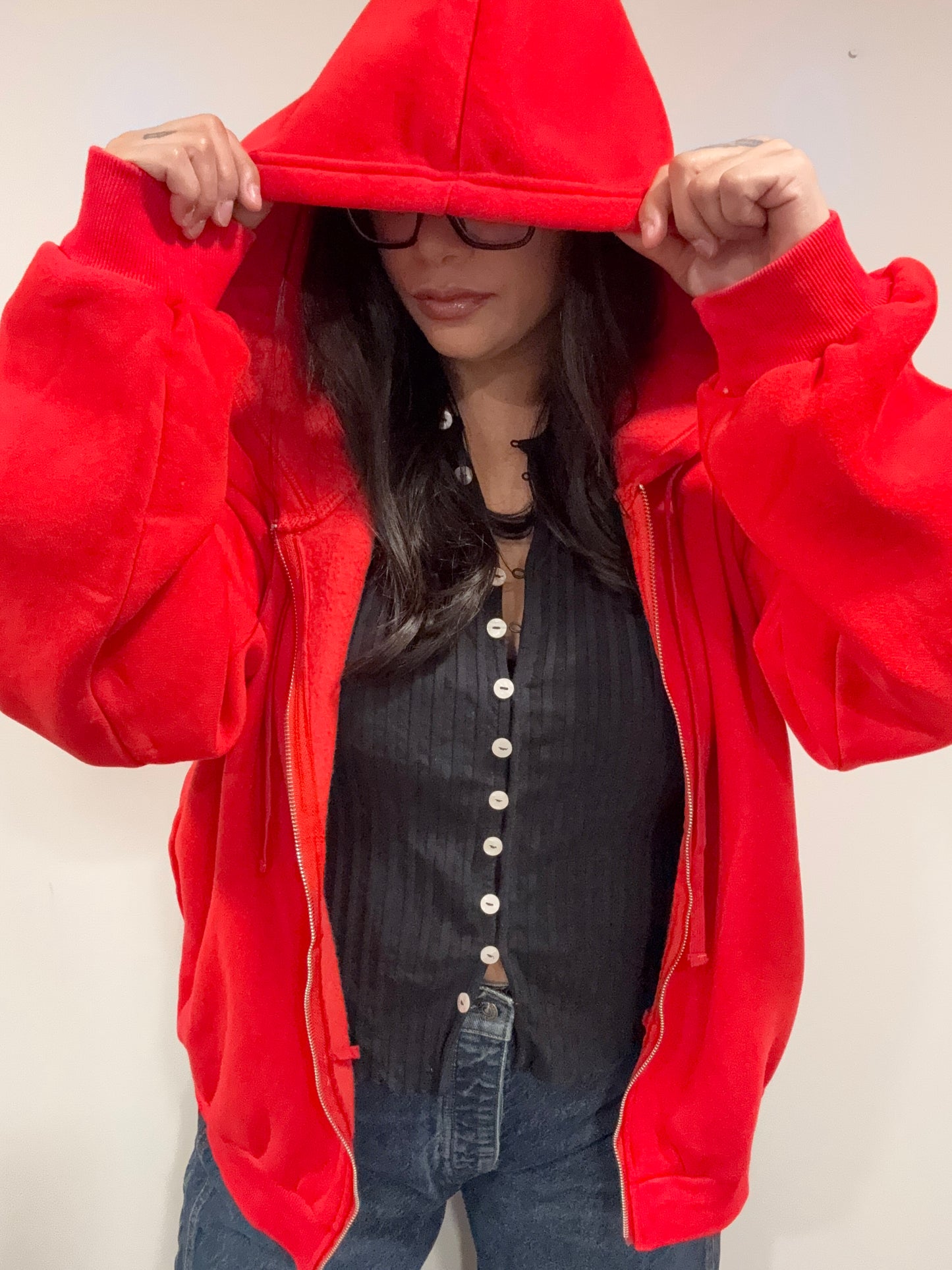 TICTOC - Oversized Plush Fleece Hoodie