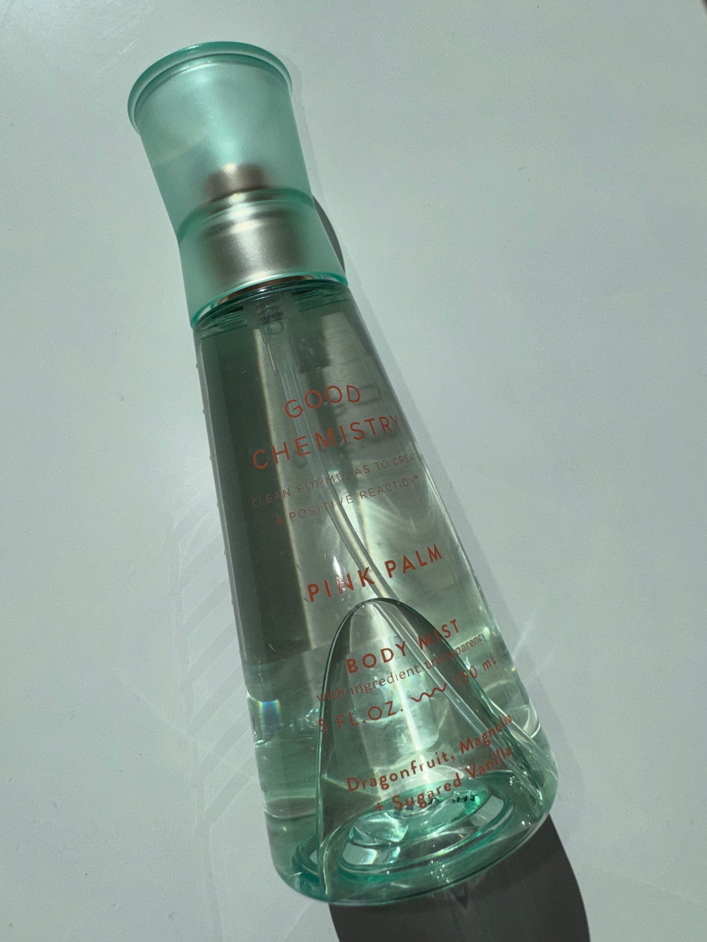Good Chemistry - Pink Palm Body Mist