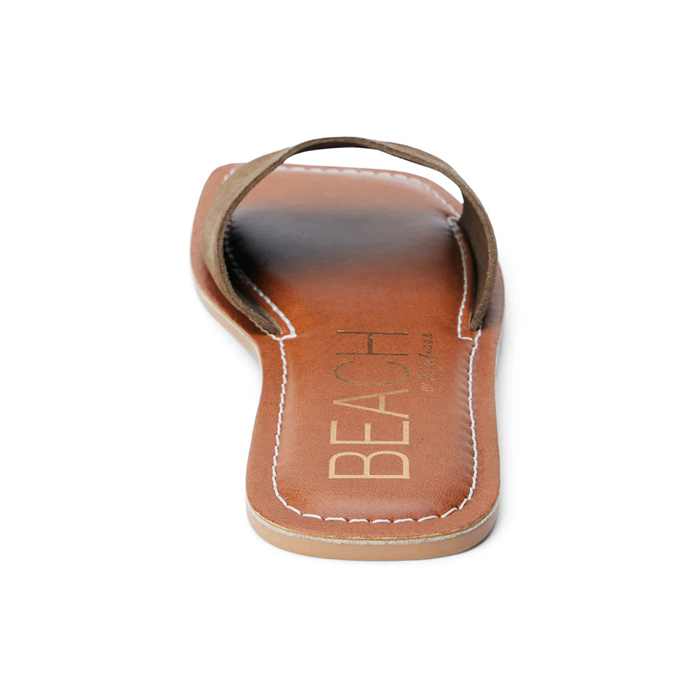 Beach by Matisse Bali dark brown suede sandals