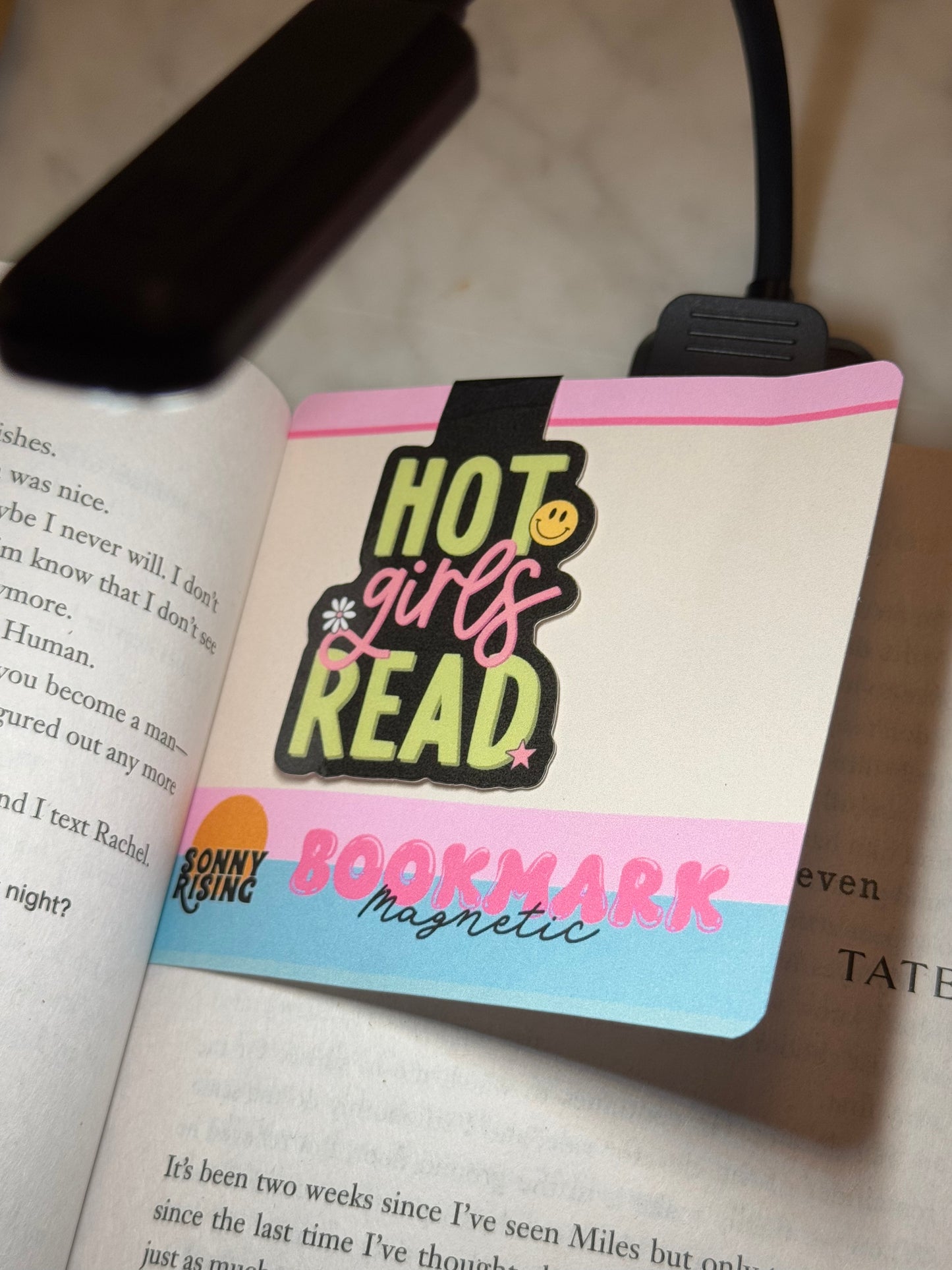 Sonny Rising Magnetic Bookmarks