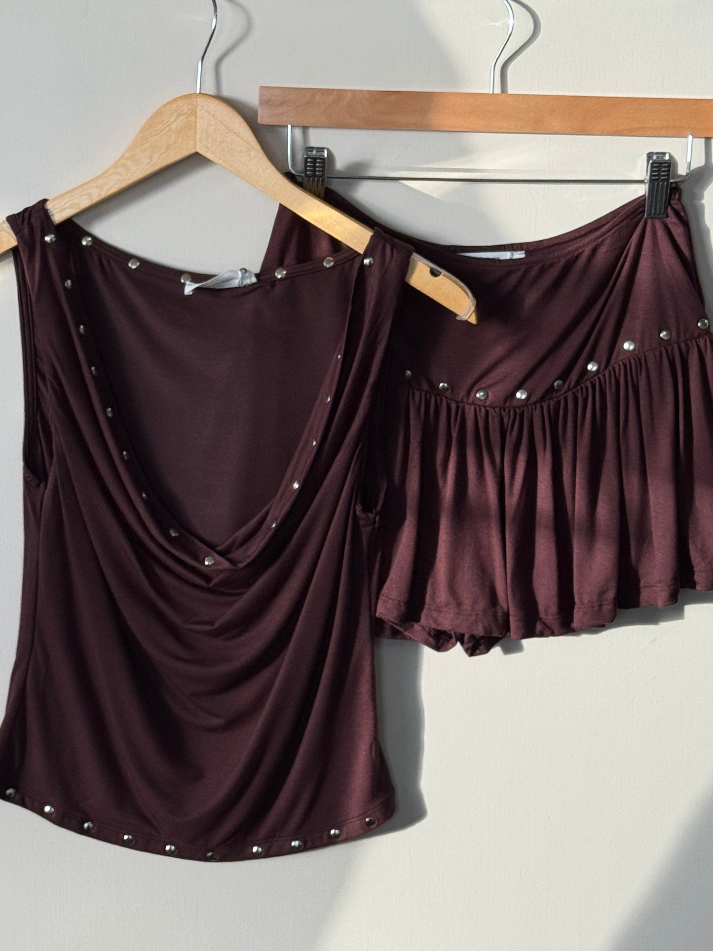 TicToc - Ravelle Soft Draped Skater Style Skort