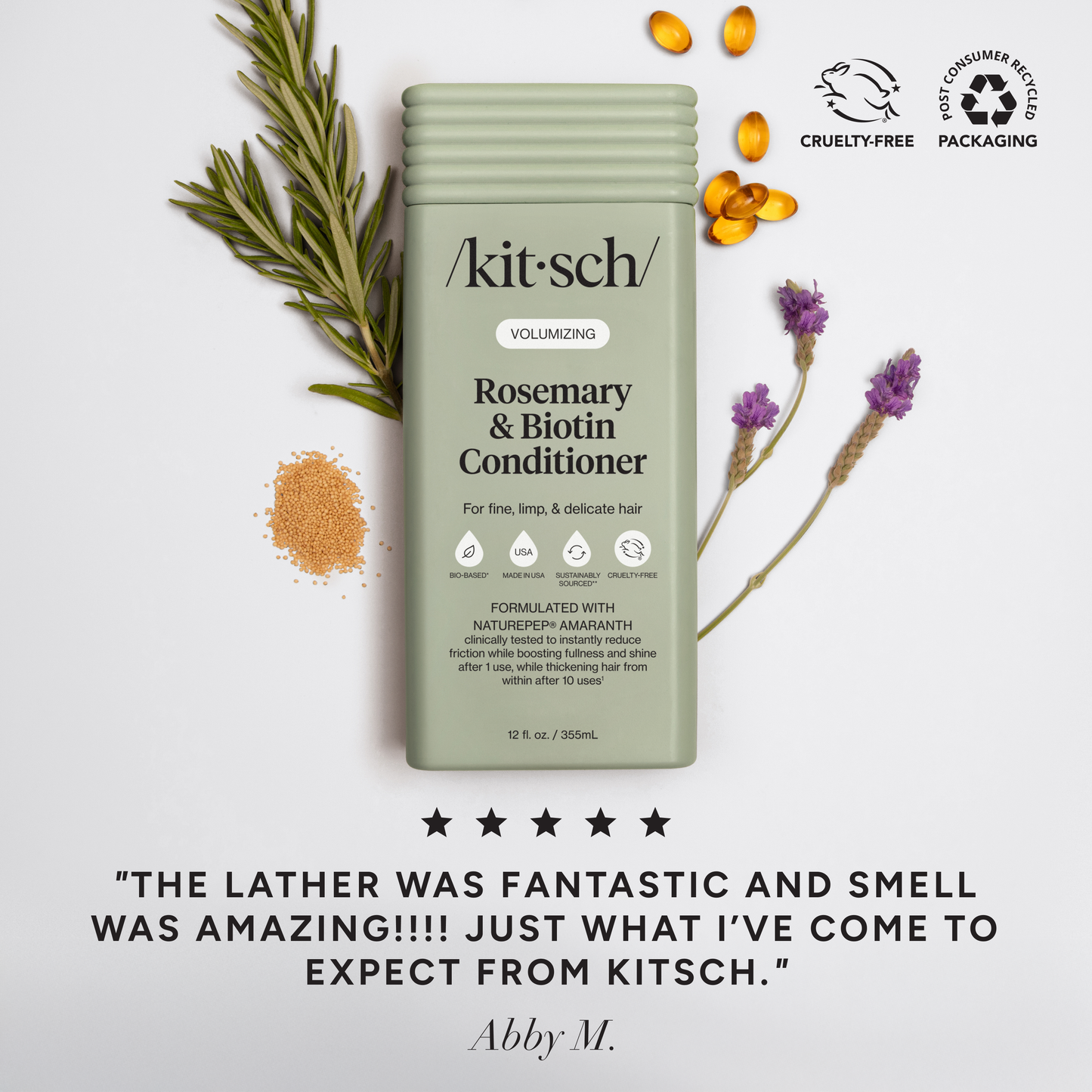 KITSCH - Volumizing Rosemary & Biotin Conditioner