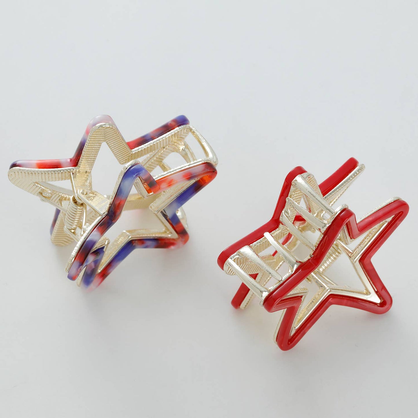Adorro - Americana Star Metal Claw Clip
