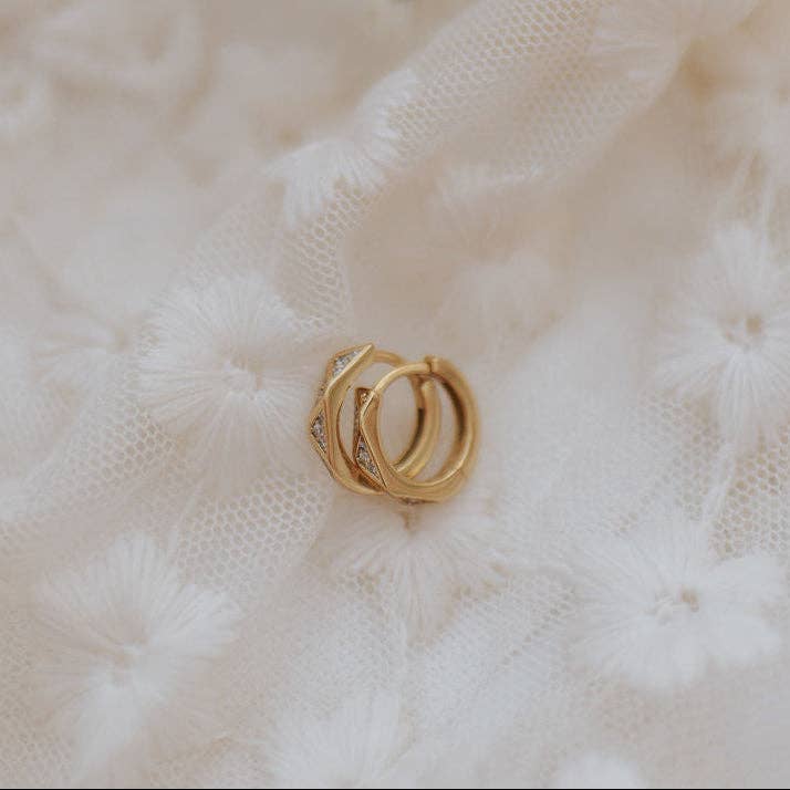 Mauve Jewelry Co. - Georgia Diamond Hoops