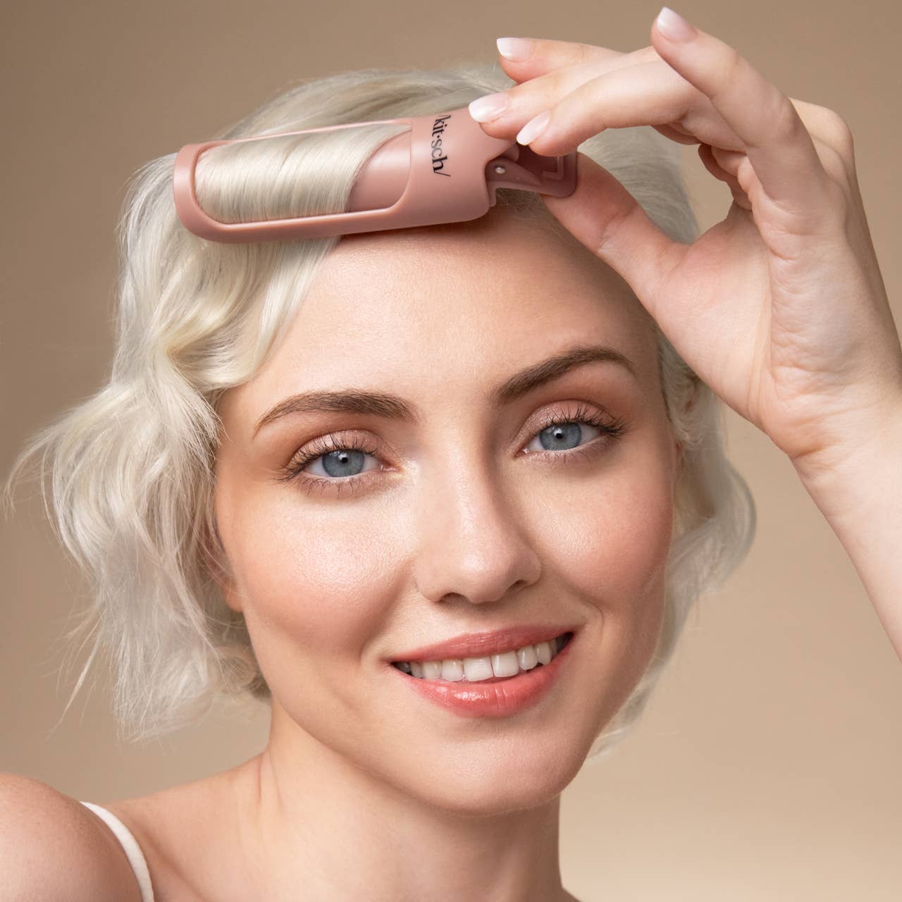 KITSCH - Kitsch Hair Volumizing Clip 2pc Set - Terracotta