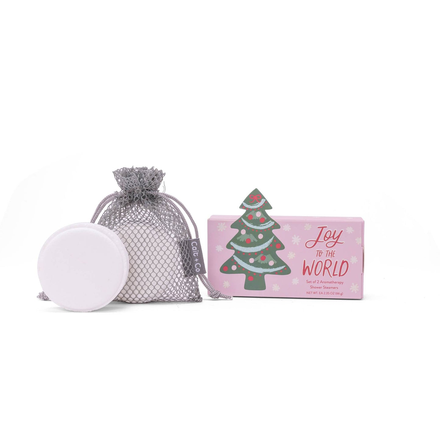 Cait + Co - Christmas Tree Shower Steamer Gift Set - Joy to the World