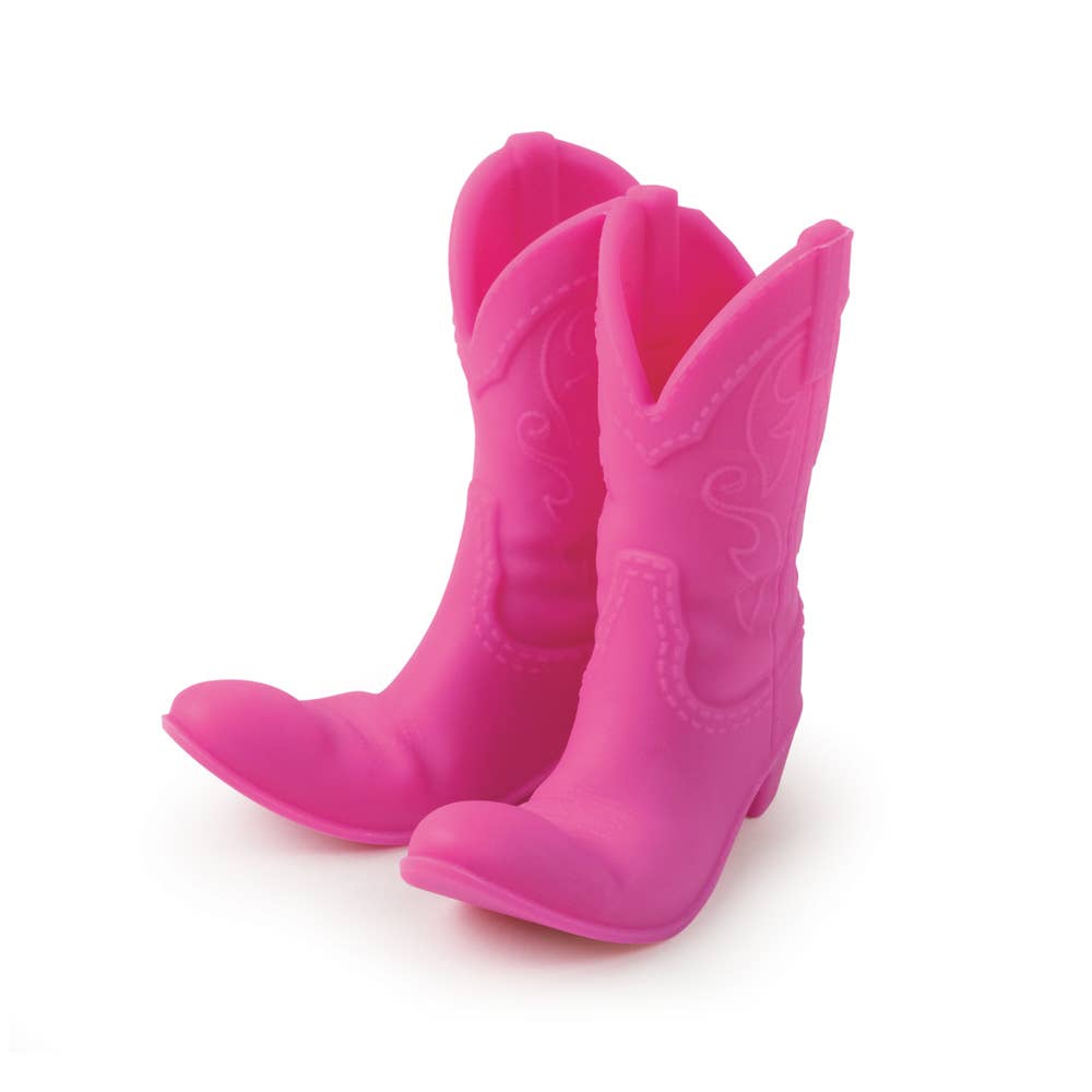 Fred & Friends - Pink Cowboy Boot Phone Stand
