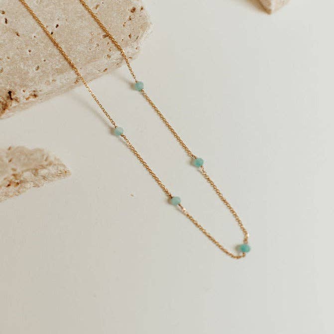Well Spoken Necklace in Turquoise