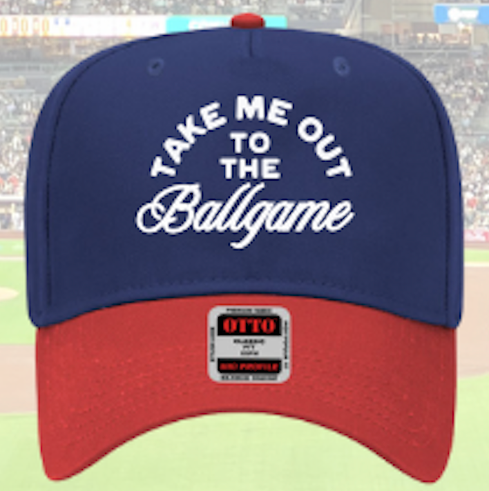 Ruby Moon - Take Me Out To The Ballgame-Baseball Game Hat
