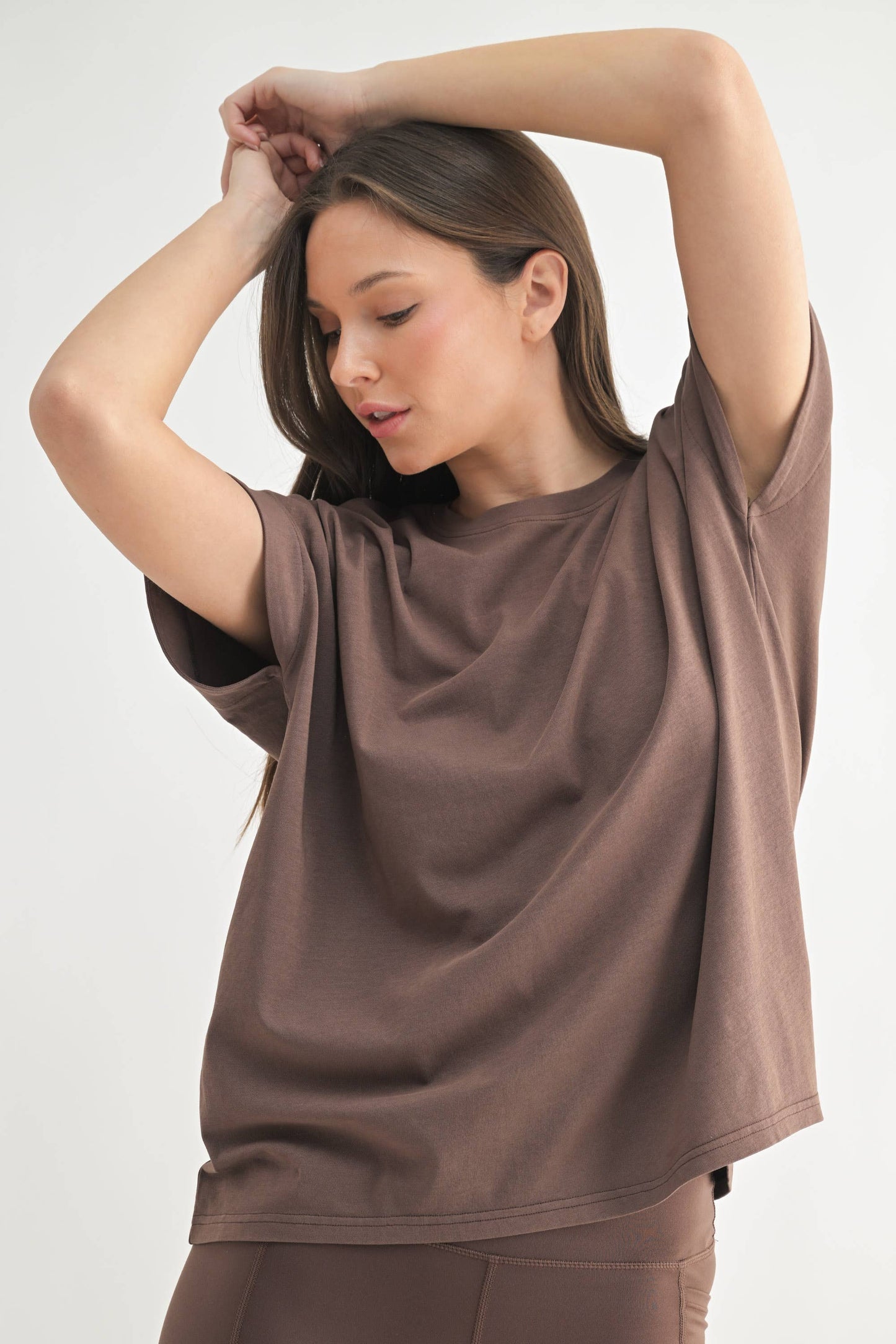 Mono B - Shoreline Pima Cotton Slouchy Tee