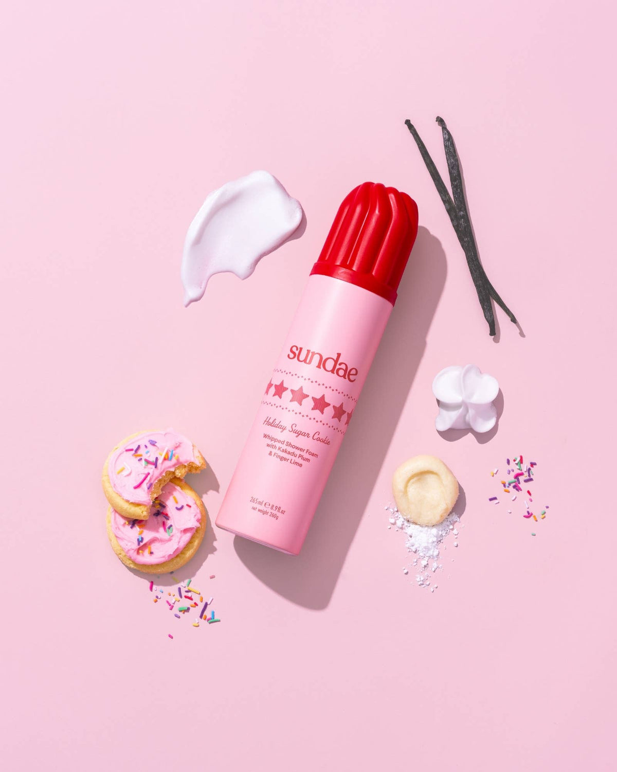 sundae body - Whipped Shower Foam Sugar Cookie Foaming Body Wash