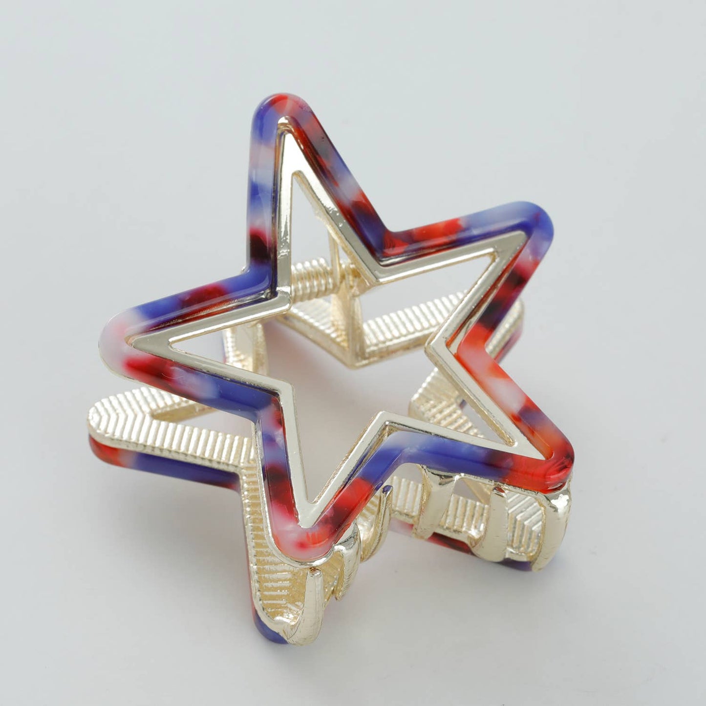 Adorro - Americana Star Metal Claw Clip