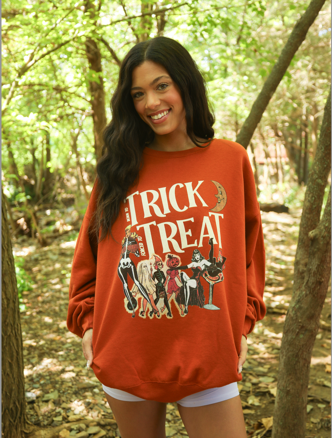 BORN TO TRICK SWEATSHIRT