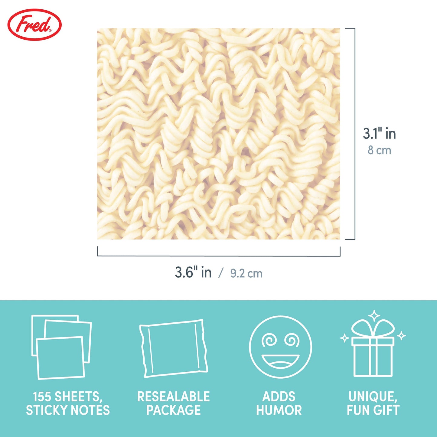 Fred & Friends - Ramen Notes - Sticky Notes