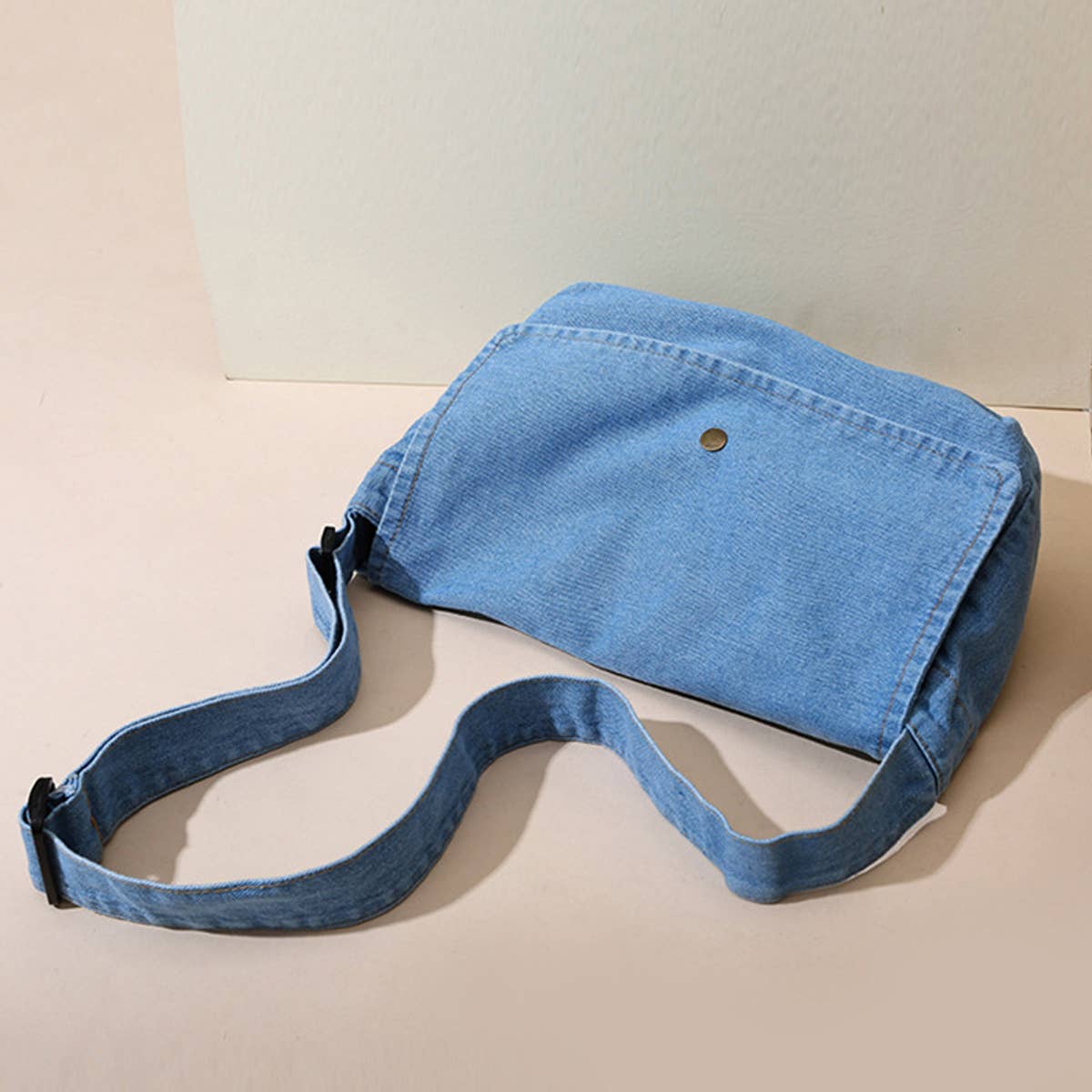 ACCITY - soft DENIM SHOULDER BAG