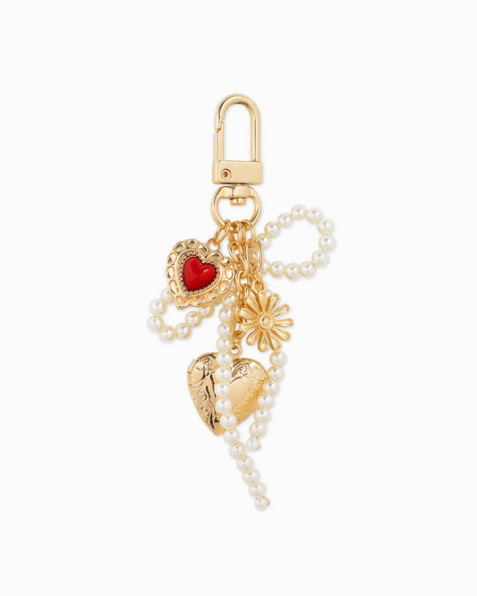 Sessori - Multi Line Vintage Gothic Bag Charm