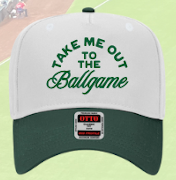 Ruby Moon - Take Me Out To The Ballgame-Baseball Game Hat