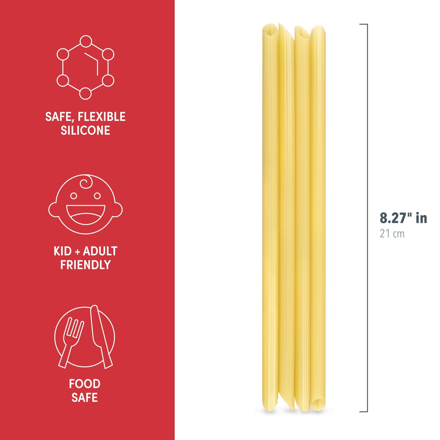 Fred & Friends - IMPASTAS Silicone Pasta Straws