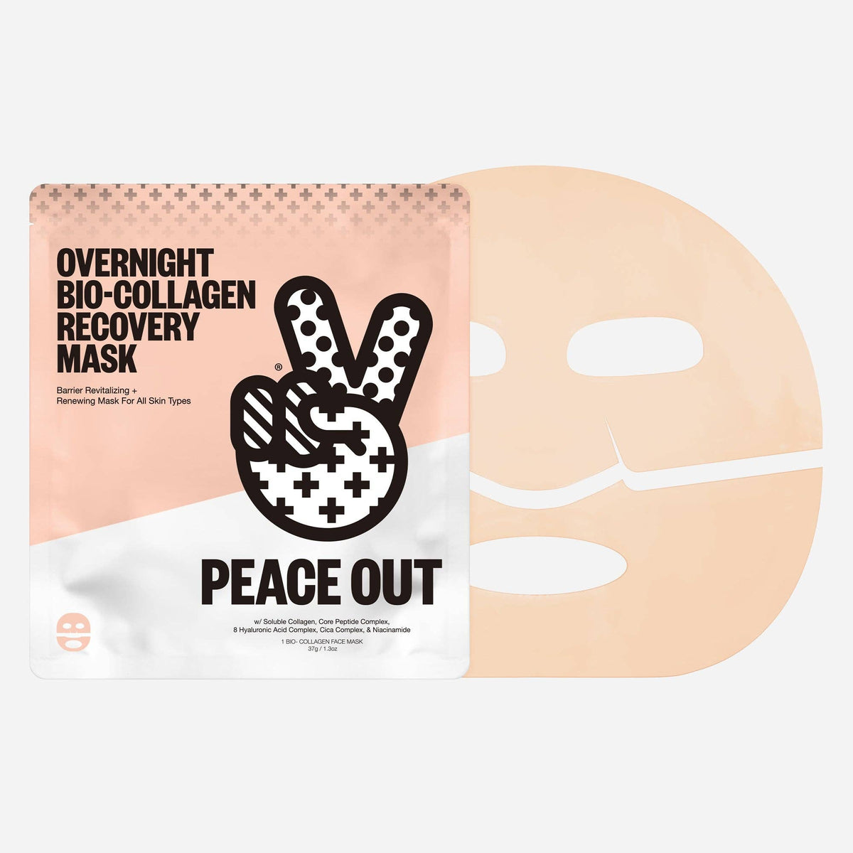 Peace Out Skincare - Barrier Revitalizing & Renewing Overnight Recovery Mask