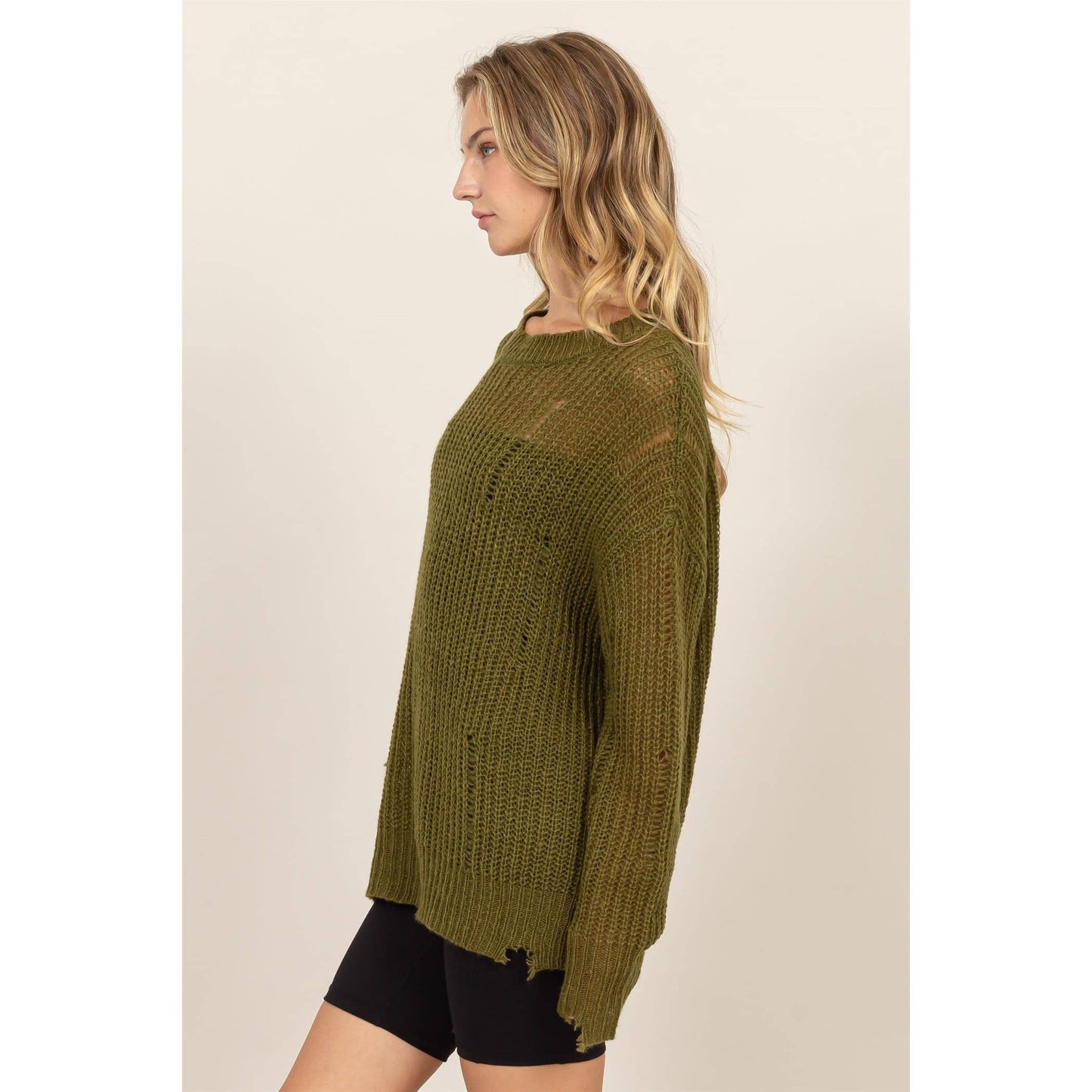 HYFVE - Distressed Knit Sweater