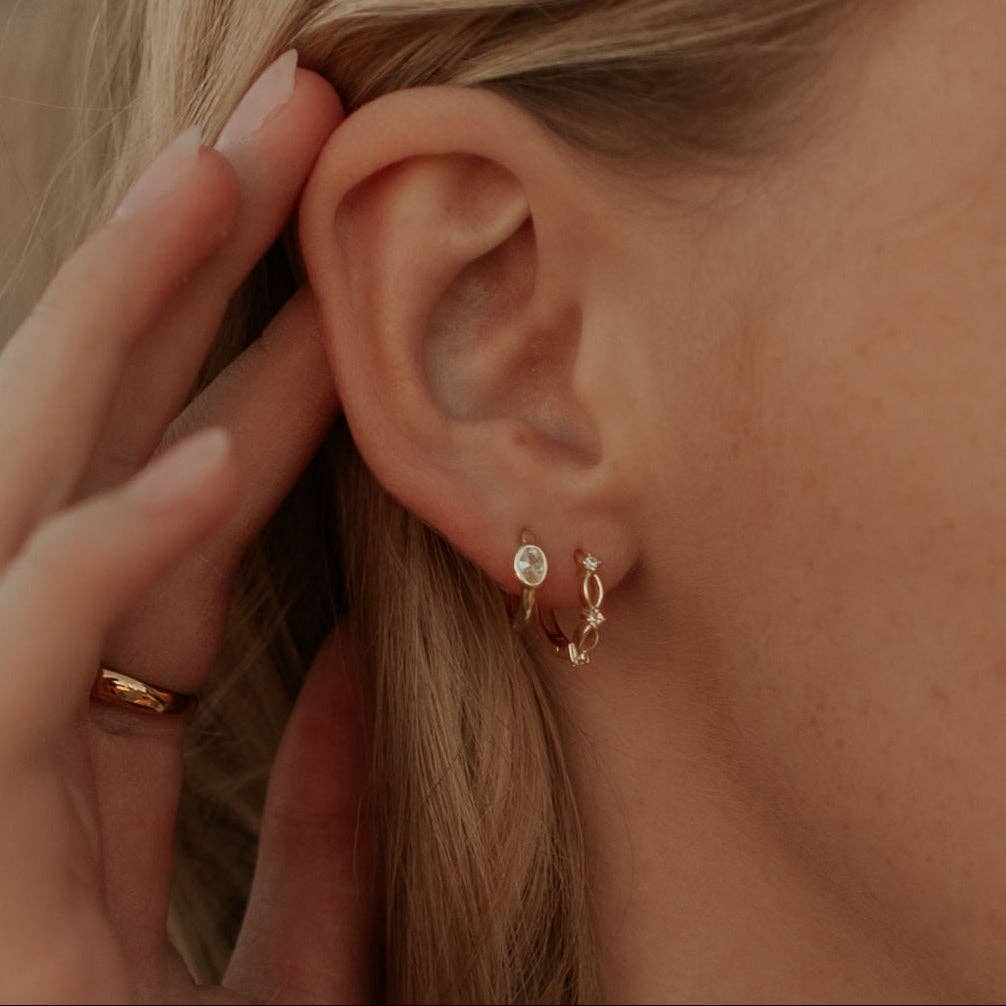 Mauve Jewelry Co. - Isla Lace Hoops