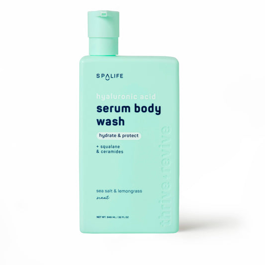 My Spa Life - Hyaluronic Acid Serum Body Wash, Sea Salt & Lemongrass Scent