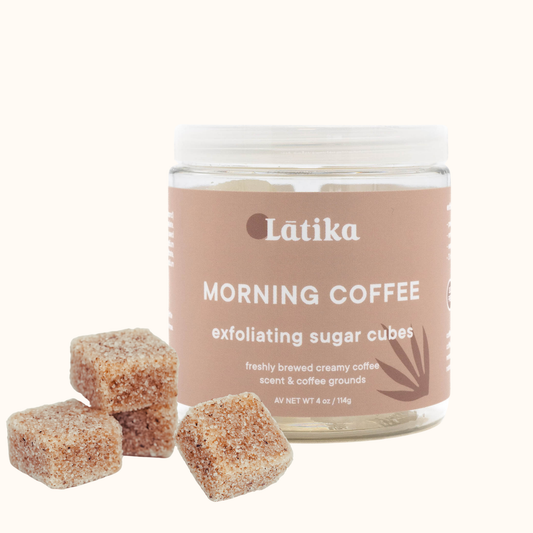 Latika Beauty - Sugar Scrub Cubes - Morning Coffee 🤎