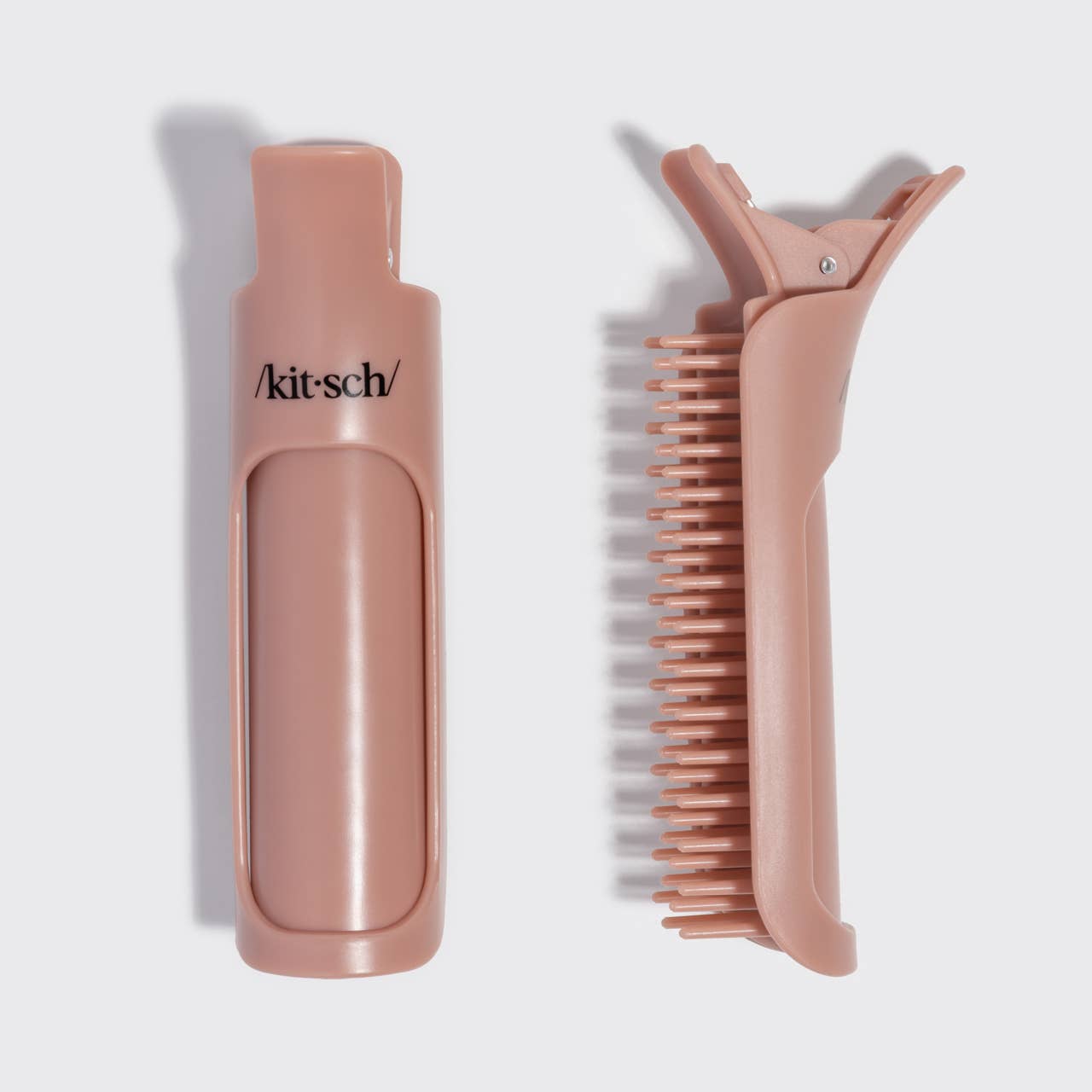 KITSCH - Kitsch Hair Volumizing Clip 2pc Set - Terracotta