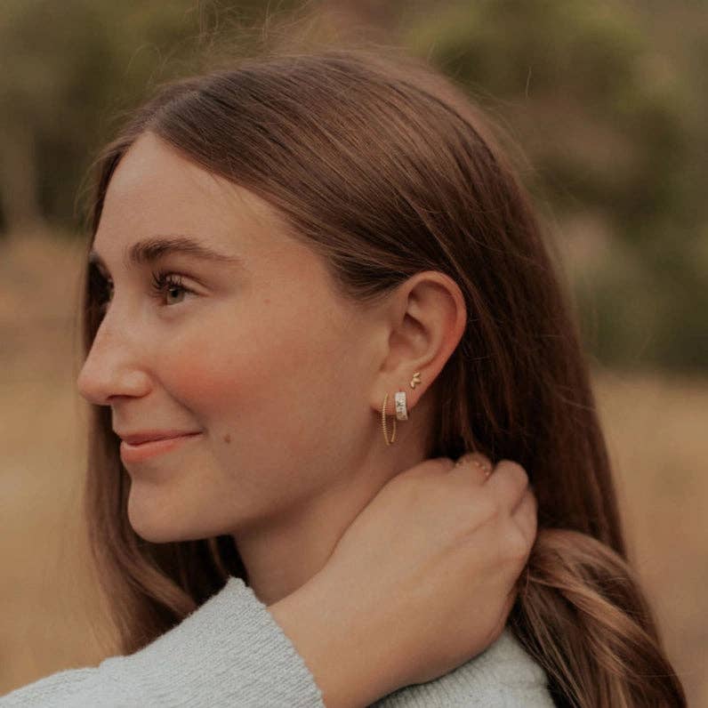 Mauve Jewelry Co. - Tessa Hoops