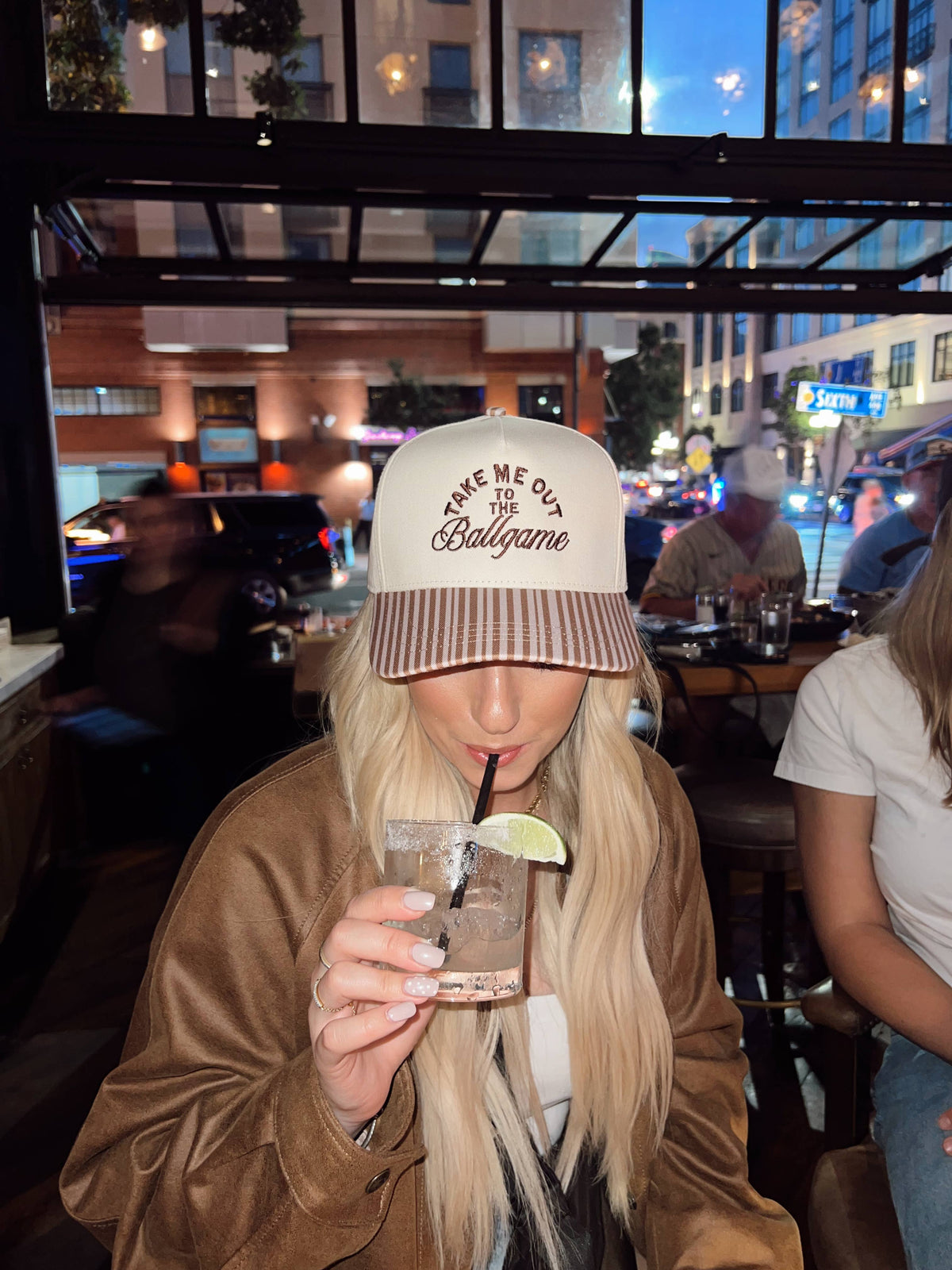 Ruby Moon - Take Me Out To The Ballgame-Baseball Game Hat