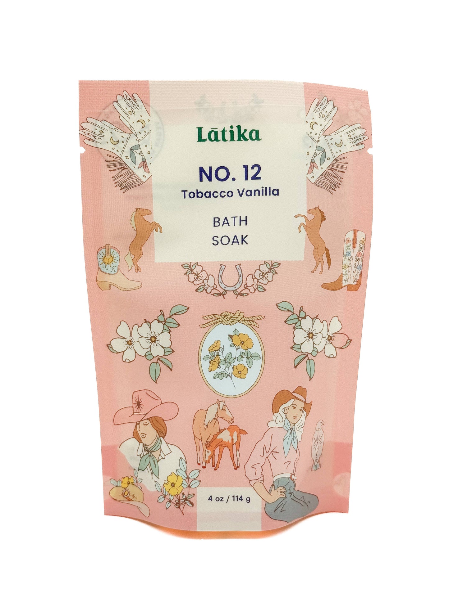 Latika Beauty - Vegan Milk Bath Soak – Warm Tobacco & Vanilla 🐎