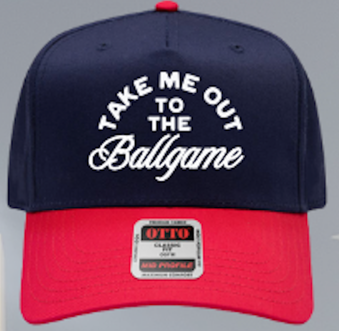 Ruby Moon - Take Me Out To The Ballgame-Baseball Game Hat
