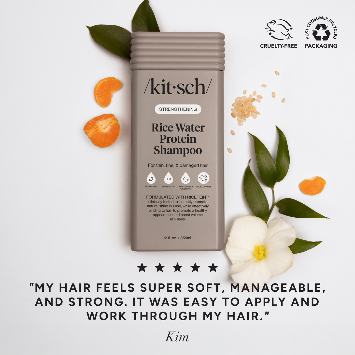 KITSCH - Strengthening Rice Water Shampoo