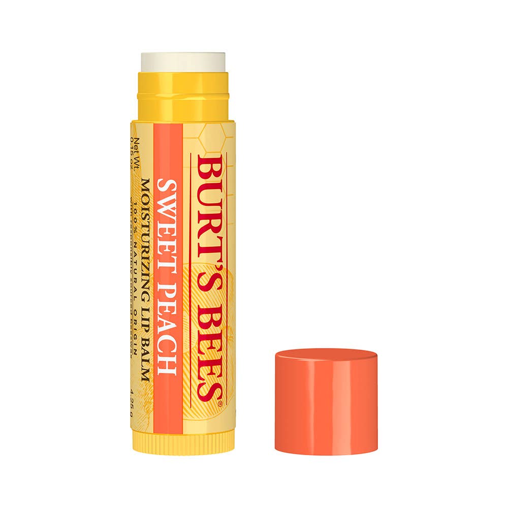 Burt's Bees - Sweet Peach Moisturizing Lip Balm With Beeswax