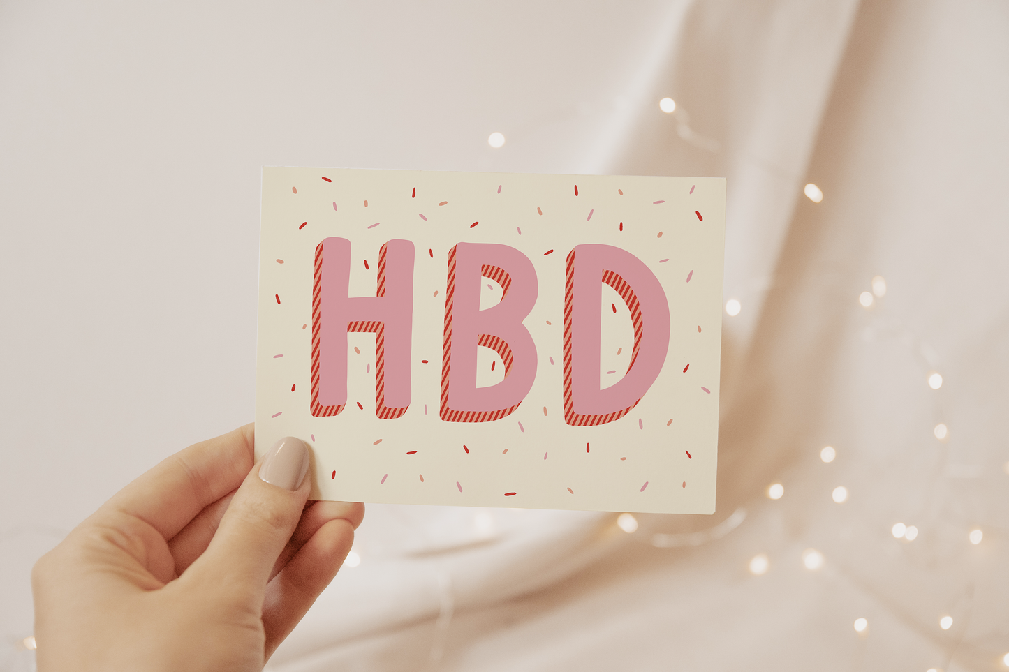 Pink Pigeon Studio - Happy Birthday Sprinkles Card