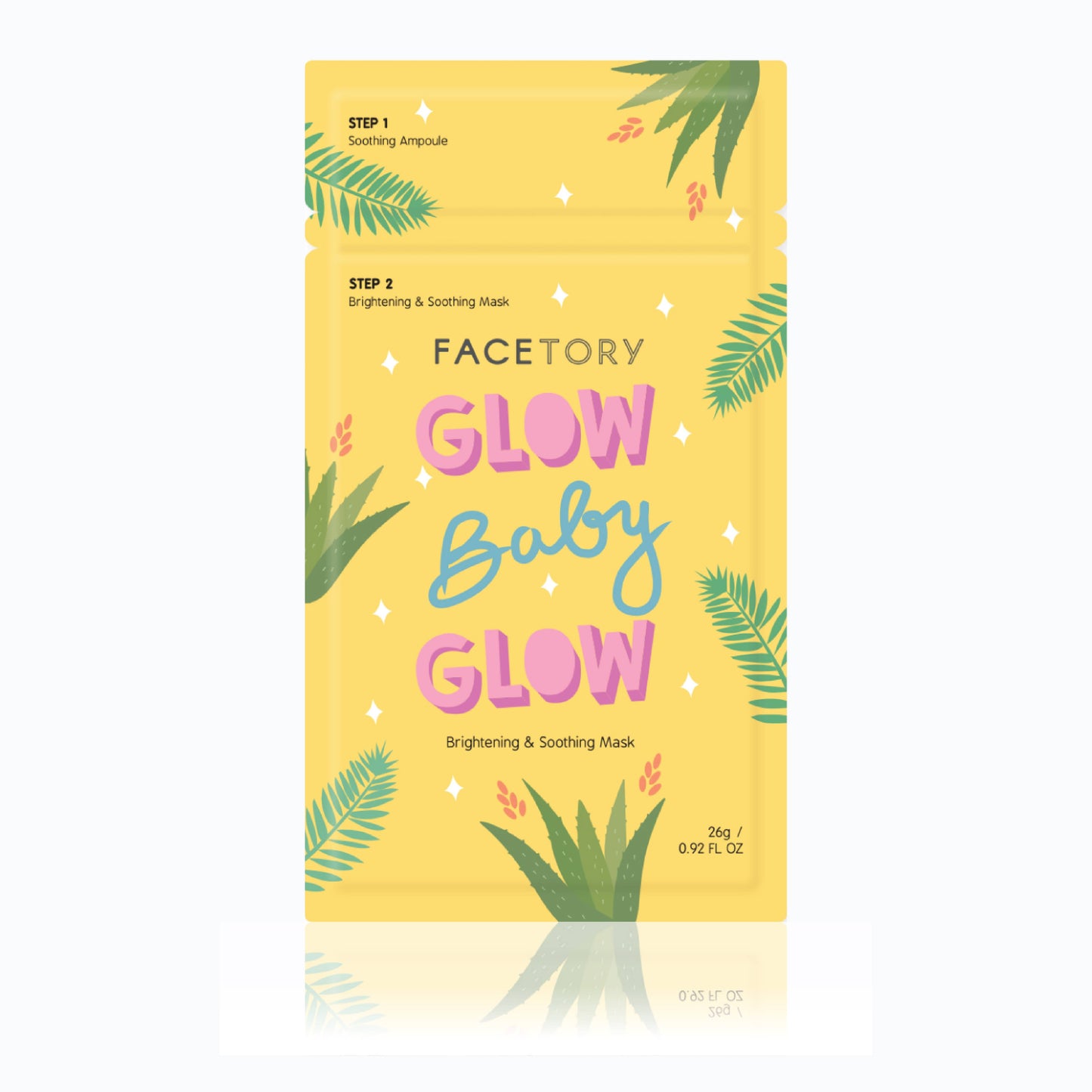 FaceTory - Face Mask - K-Beauty - 2-Step Brightening - Glow Baby Glow