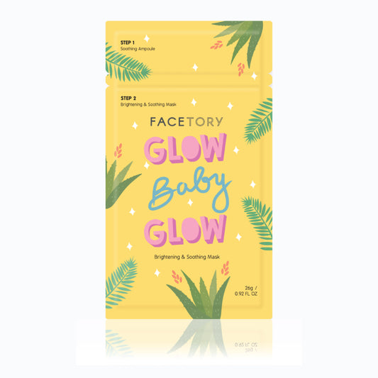 FaceTory - Face Mask - K-Beauty - 2-Step Brightening - Glow Baby Glow