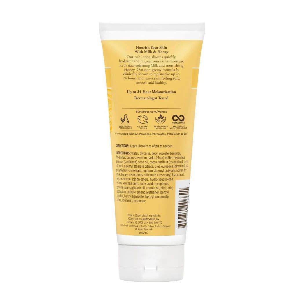 Burt's Bees - Naturally Nourishing Milk & Honey Body Lotion 6 oz.