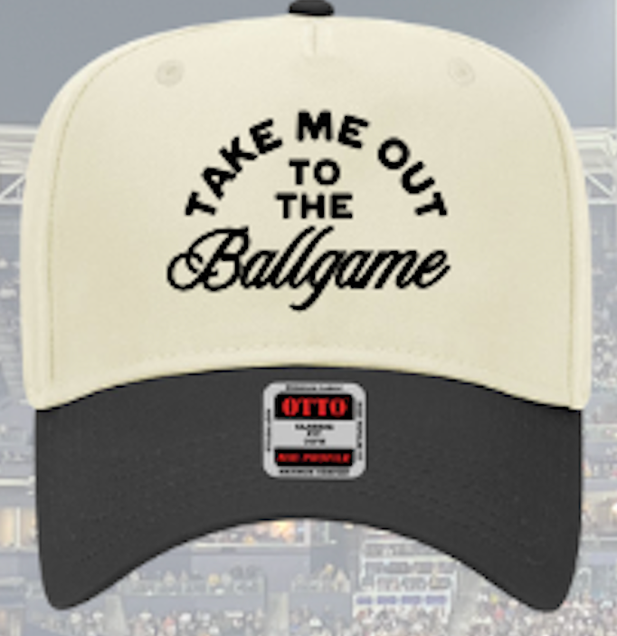 Ruby Moon - Take Me Out To The Ballgame-Baseball Game Hat